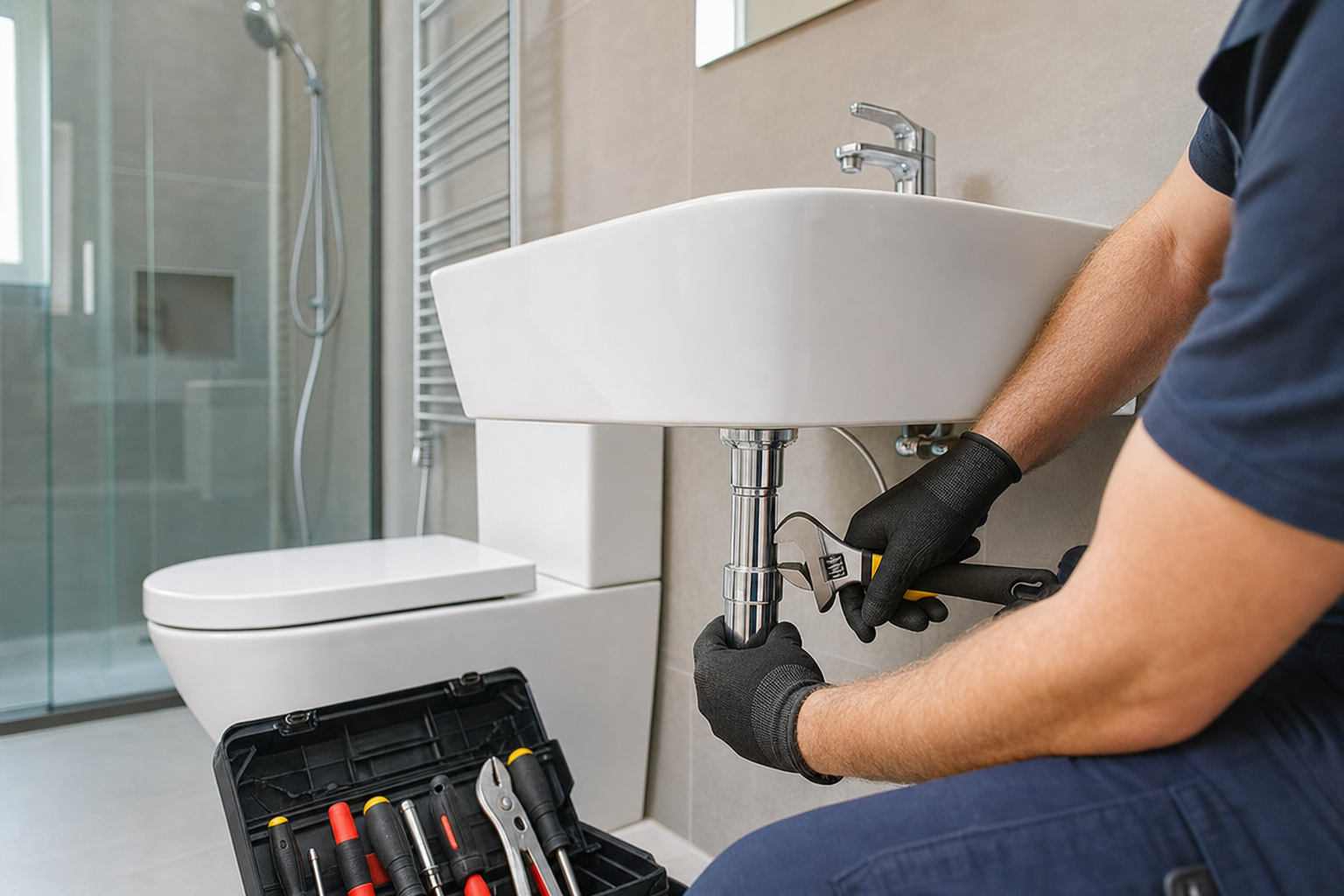 Bathroom Plumbing Hackney service image